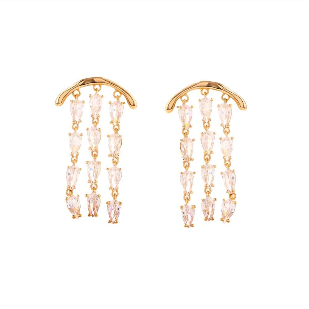 NEW MIGNONNE GAVIGAN women's rio earrings in gold